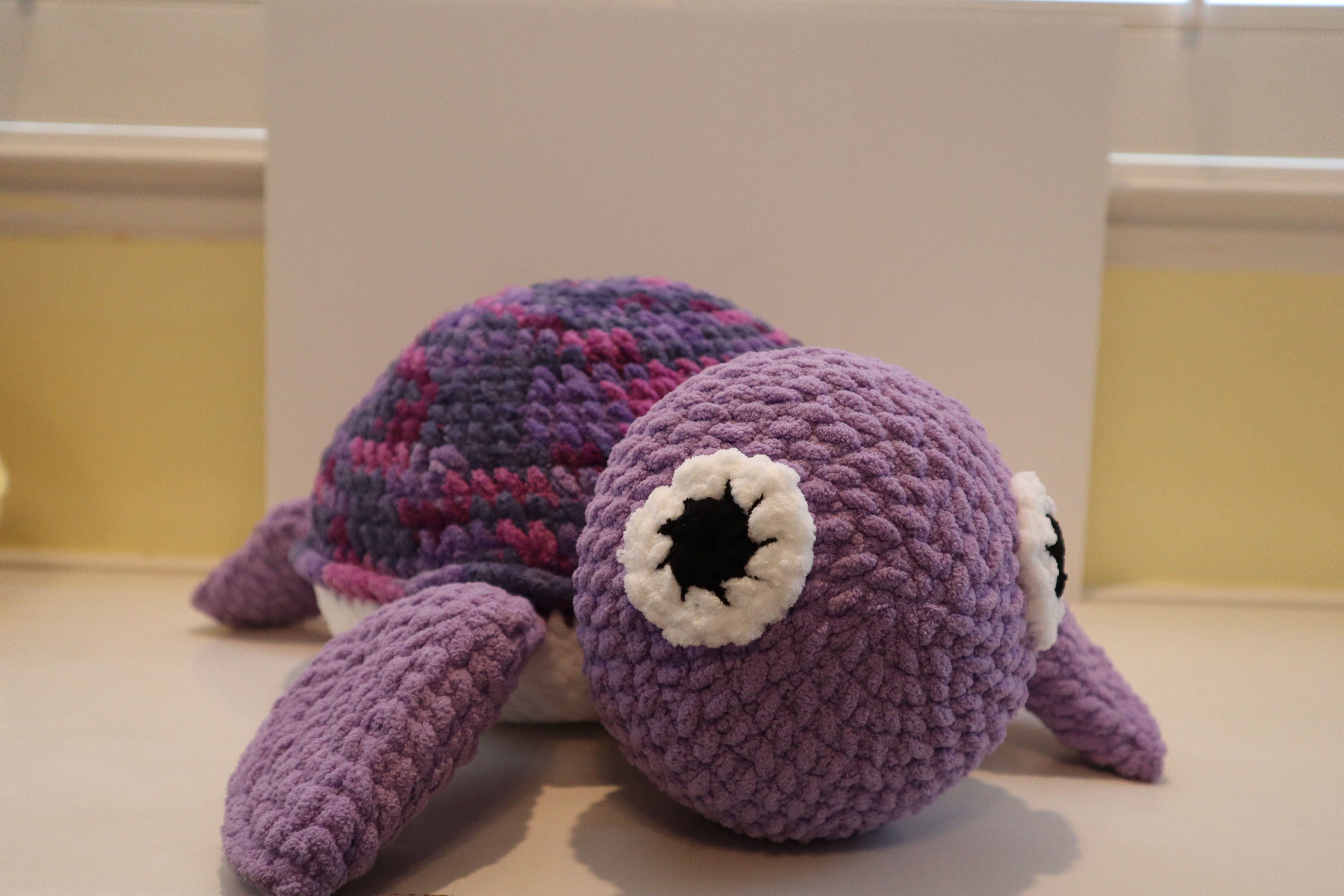 purple turtle plush
