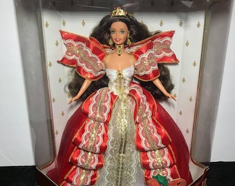 Barbie Vintage 1997 – Specjalna edycja z okazji 10. rocznicy urodzin Wesołych Świąt (NRFD)