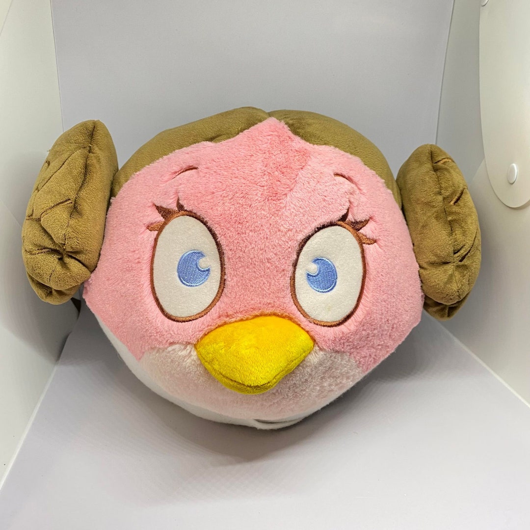 Vintage Angry Birds Star Wars Large Princess Leia Plush 2009 16 in Very Good Condition.christmas Gifts child s Gift Etsy UK