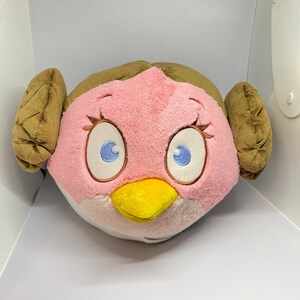 Vintage Angry Birds Star Wars Large Princess Leia Plush 2009 16&#39;&#39; In very good Condition.Christmas Gifts,Child&#39;s Gift