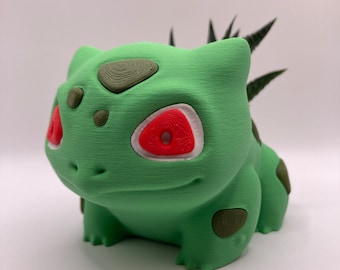 Porta vaso Bulbasaur - Stampa 3D - Pokemon