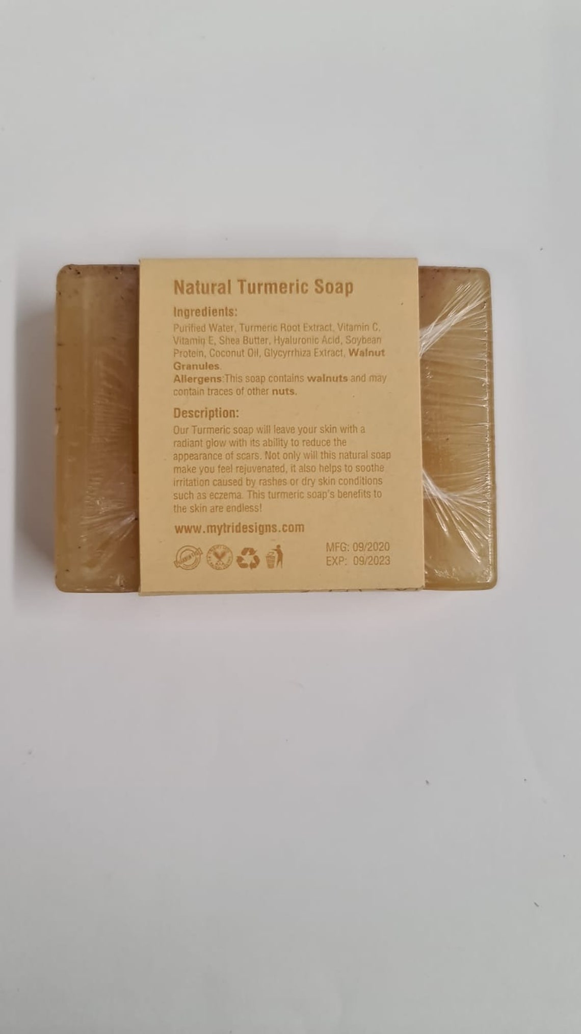 Turmeric Soap Ayurvedic Soap Bar Natural SkinCare Etsy