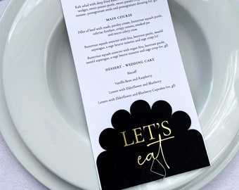 Wedding Menu, Wedding Table Decor, Menus, Wedding Menus, On The Day Wedding Stationery