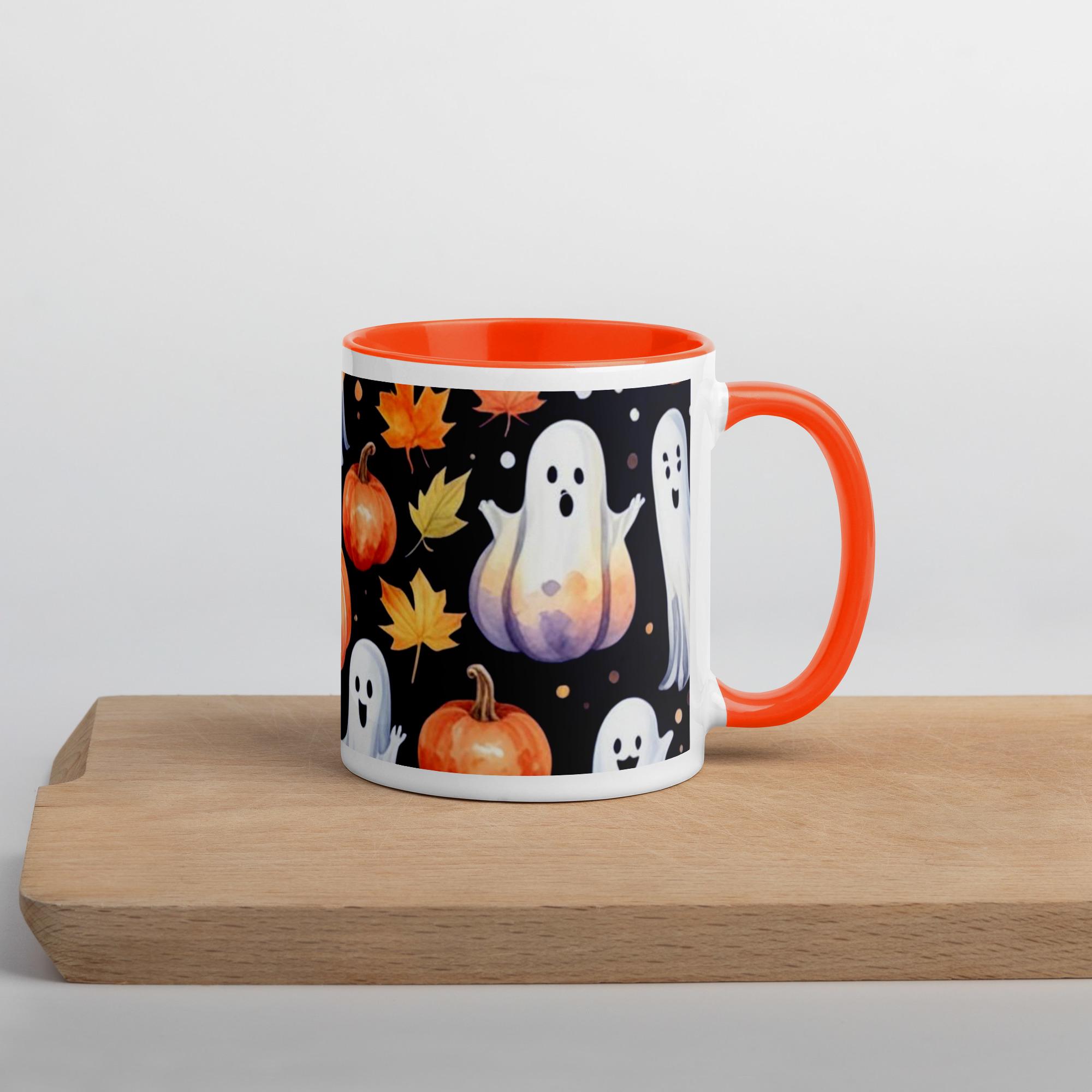 Cute Ghost Halloween Mug Halloween Fall Coffee Mug Gift For Her Fall 