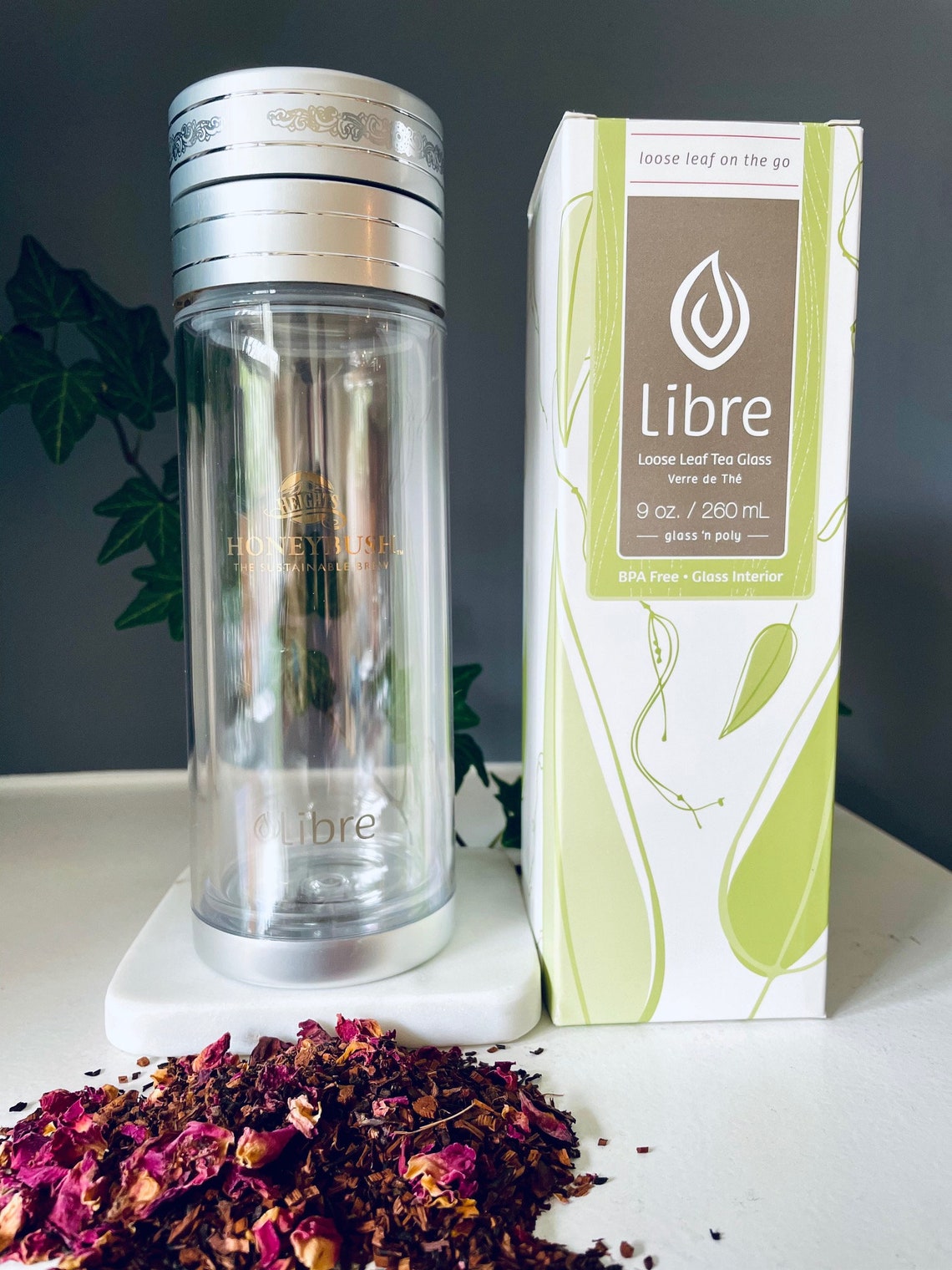 Tea Tumbler Tea Infuser Loose leaf Great Reusable Travel Etsy