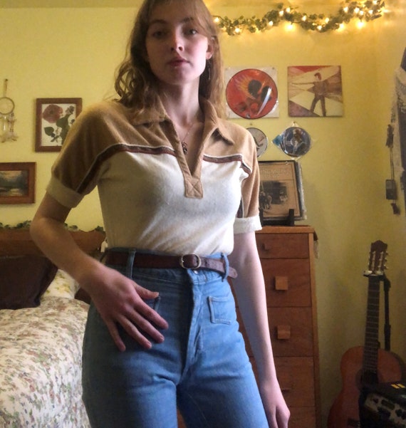 Vintage 70s Terrycloth Shirt