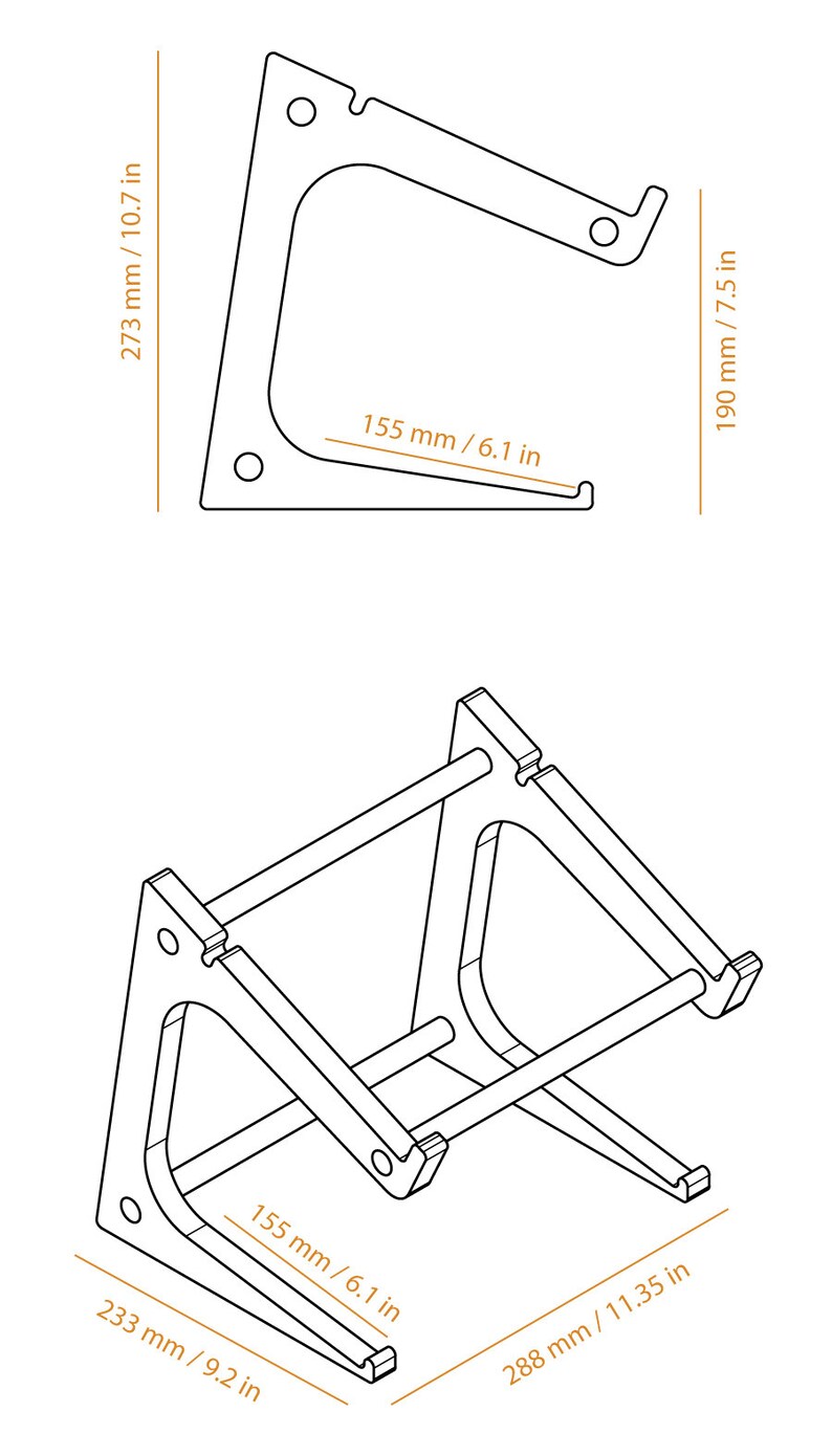 MADE IN AUSTRALIA Laptop Stand Wooden Laptop Stand Plywood Etsy