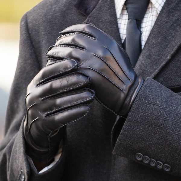 Trent. Men's Handsewn Leather Gloves