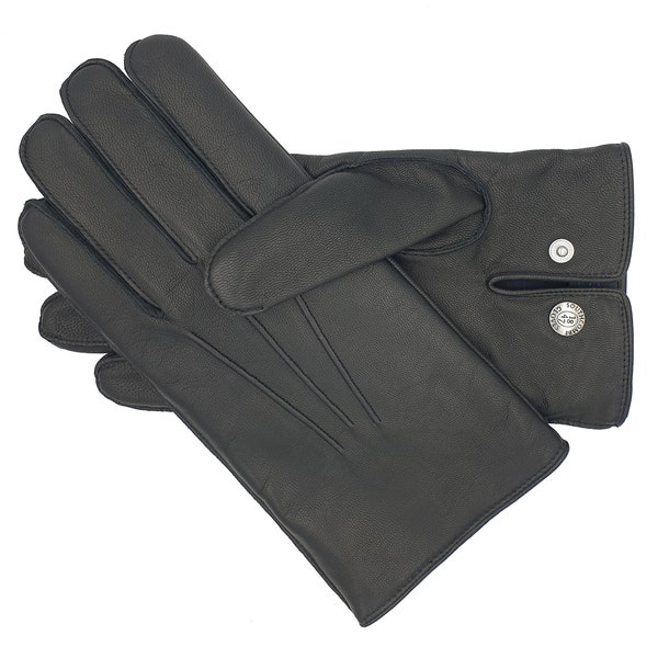 Norton. Gants chauds en cuir doublés homme