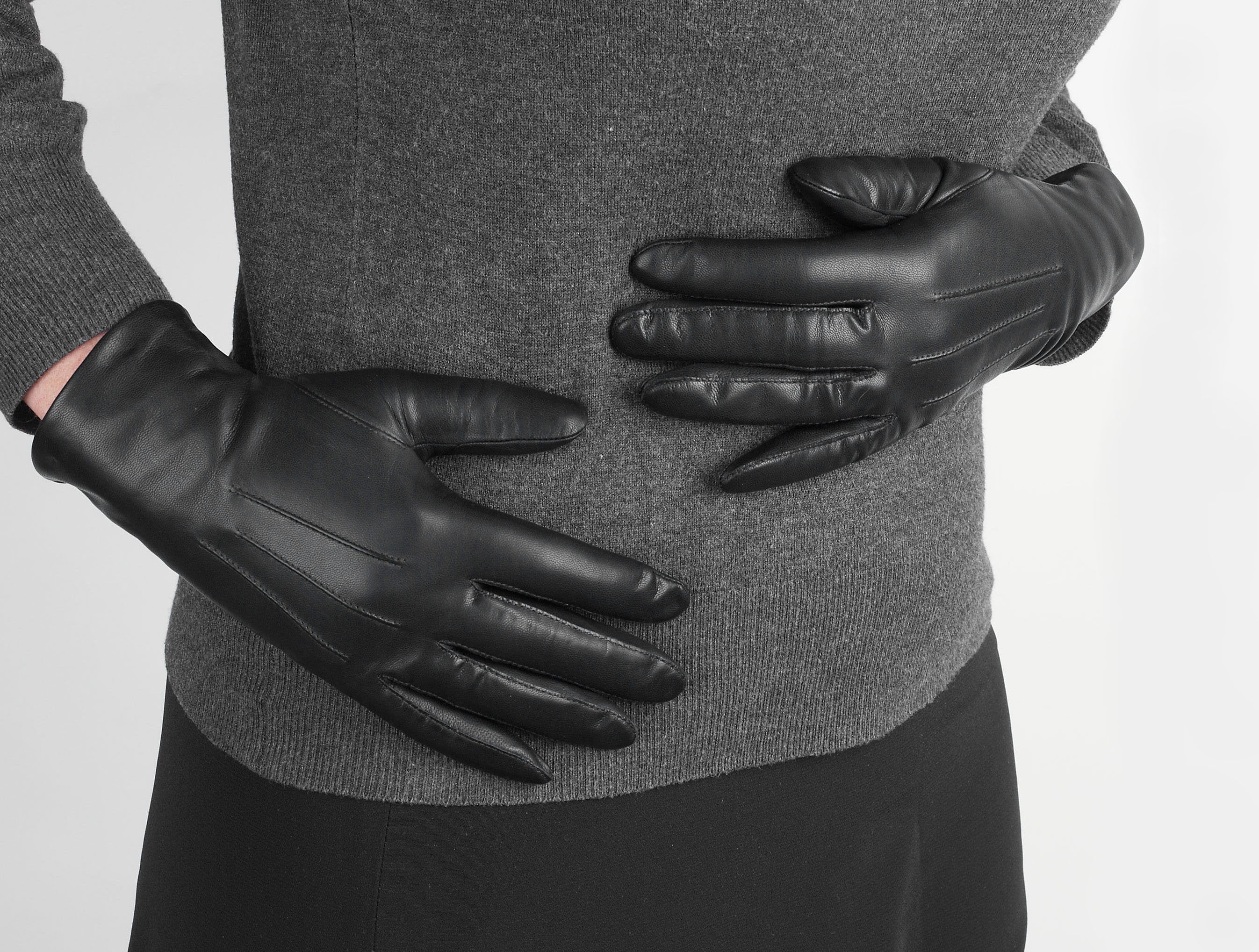 Insulated Leather Gloves - Etsy