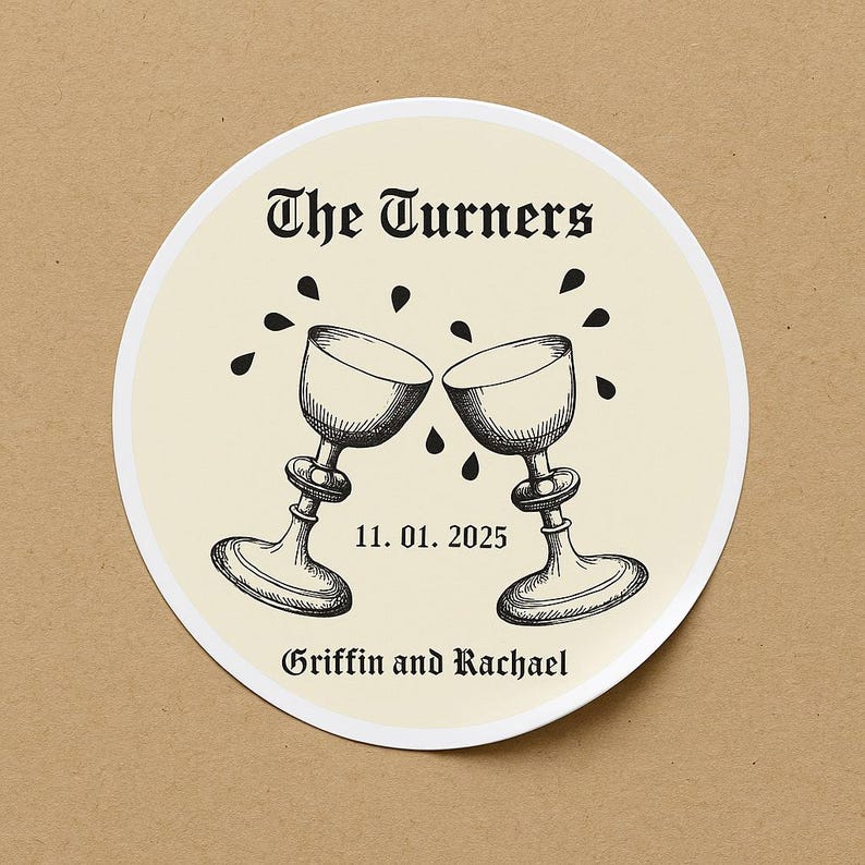 Medieval Fantasy Wedding Signage: Napkin, Sticker, Etc. - Made to Order ...