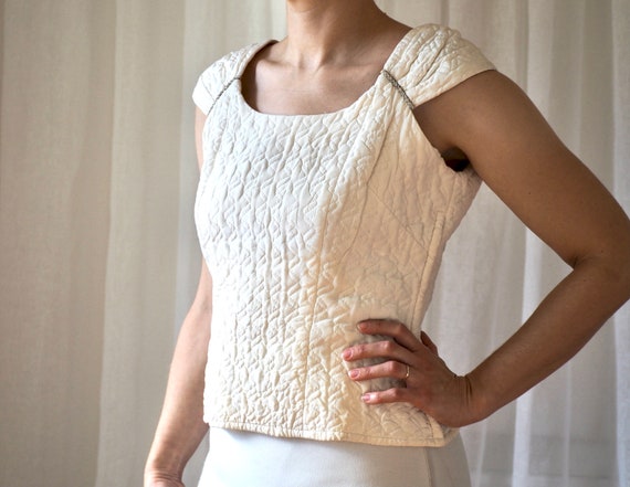 Vintage 1960s Quilted Top