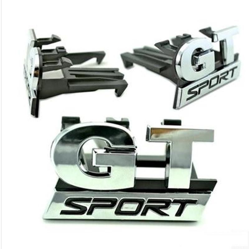 VW Golf MK5 Mark 5 Chrome GT SPORT Badge Car Emblem for Front Etsy UK
