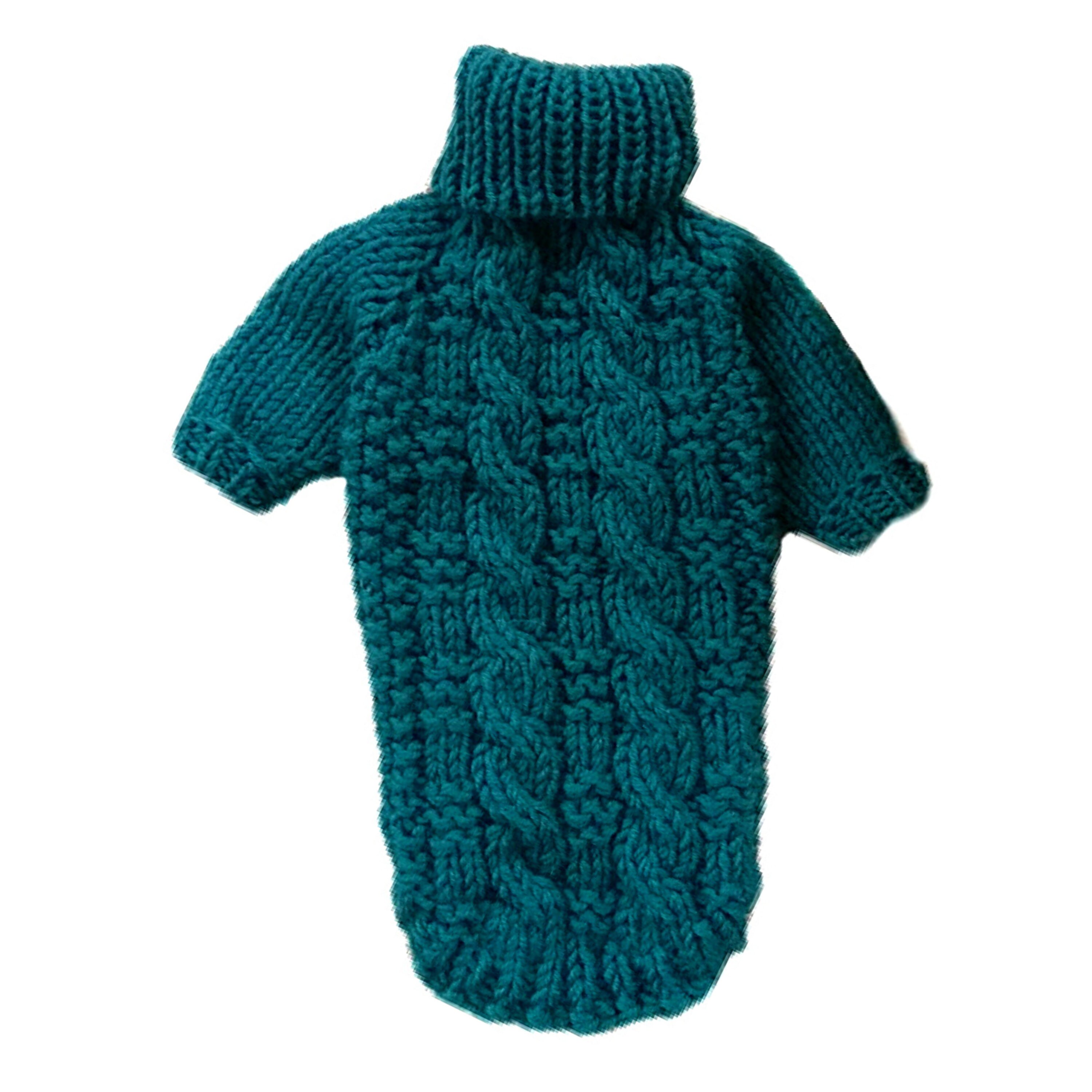 Hund Pullover mit einem schönen Strickmuster kleine Etsy