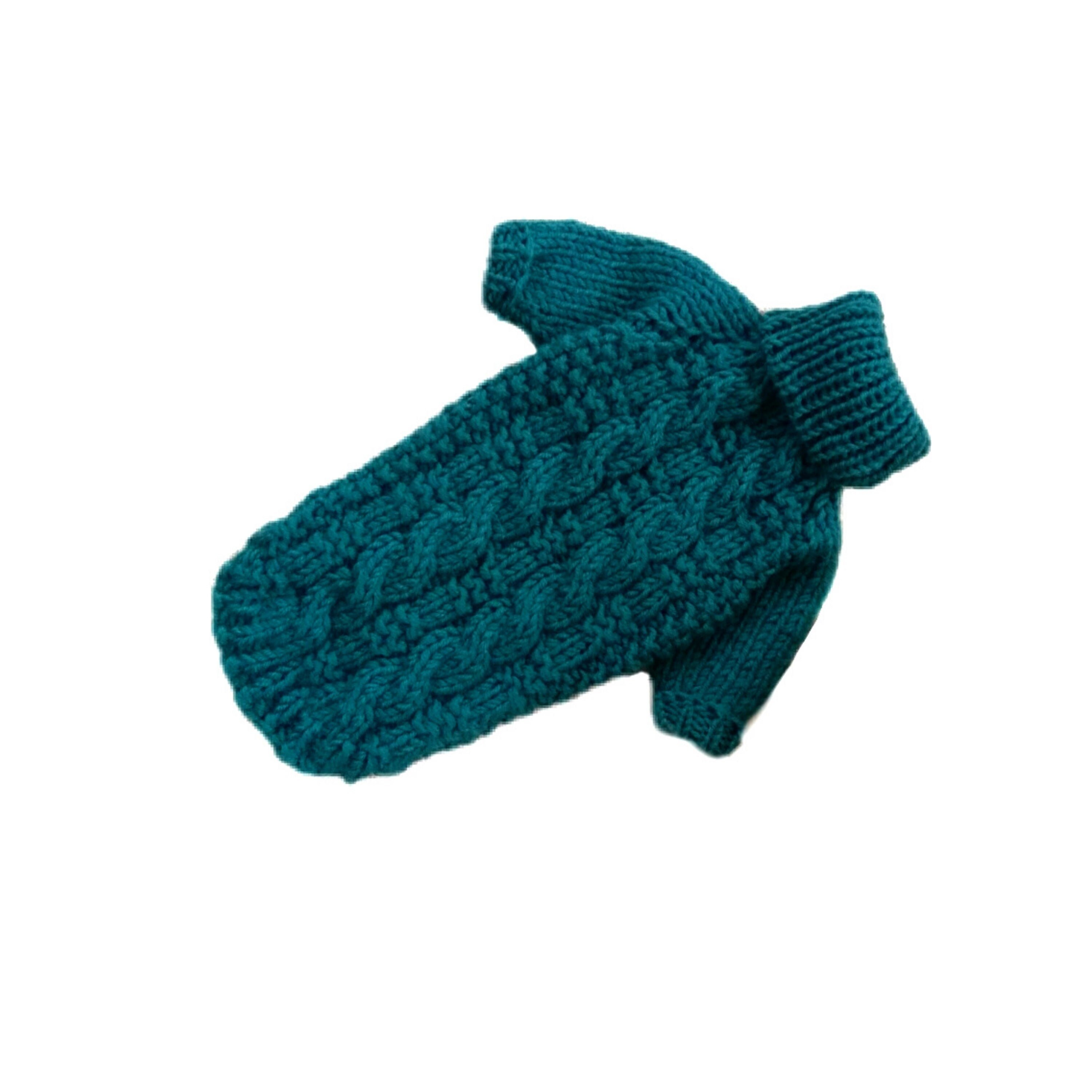 Hund Pullover mit einem schönen Strickmuster kleine Etsy