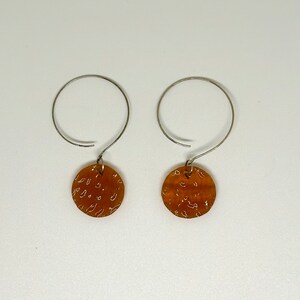 Sun Circles | Stained Glass Earrings