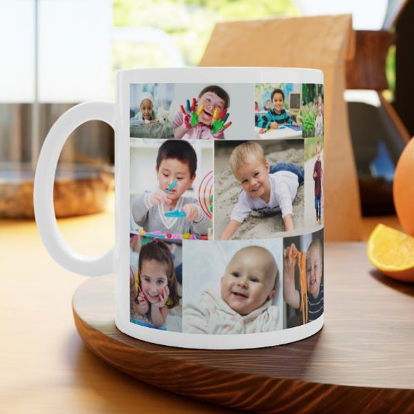 Wrap Around Picture Mug - Personalized Picture Mug - Customized Mug - Personalized Photo Mug - Image Mug