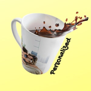 Latte Mug - Personalized Mug - Picture Mug - Photo Mug - Image Mug - Customized Mug - Design mug