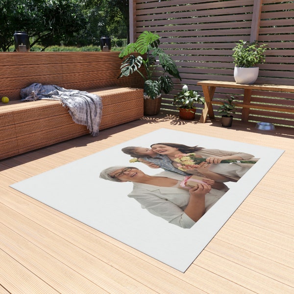 Outdoor Rug - Personalized Rug - Design Rug - Photo Rug - Text Rug - Company Rug - Image Rug - Customized Rug