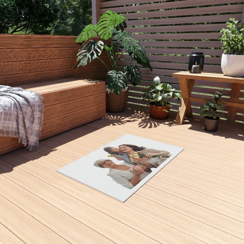 Outdoor Rugs With Text Outdoor Rug - Personalized Rug - Design Rug - Photo Rug - Text Rug ...