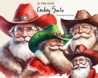 Weihnachten Cowboy Weihnachtsmann Transparente PNG Clipart