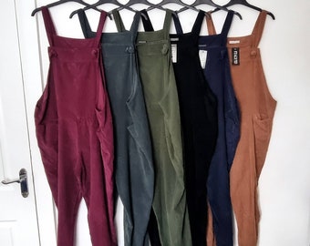 Corduroy / Needlecord Dungarees (Made in Italy)