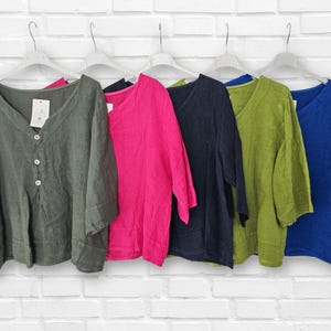 Puro Lino Linen Clothes - Etsy UK