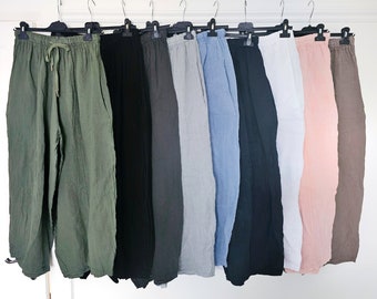 Baggy Linen Trousers