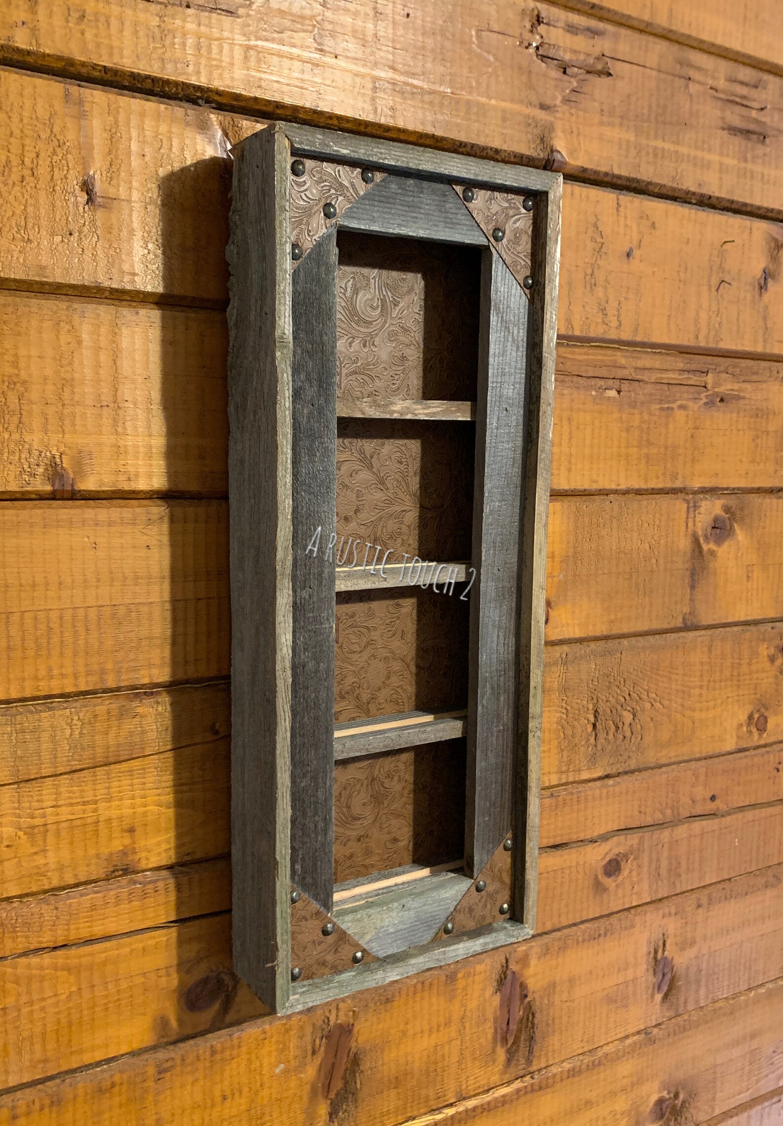 Belt Buckle Display Case Holds 4 Buckles Etsy