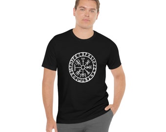 Norse Compass Shirt, Historical Viking Tshirt, Mythological Print T Shirt, History Gift Tee