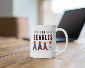 The Beagles Mug, Dog Lover Mug, Beagle Cup, Gift Mug, Coffee Cup, Tea Mug