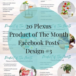 20 Plexus Product of The Month Posts