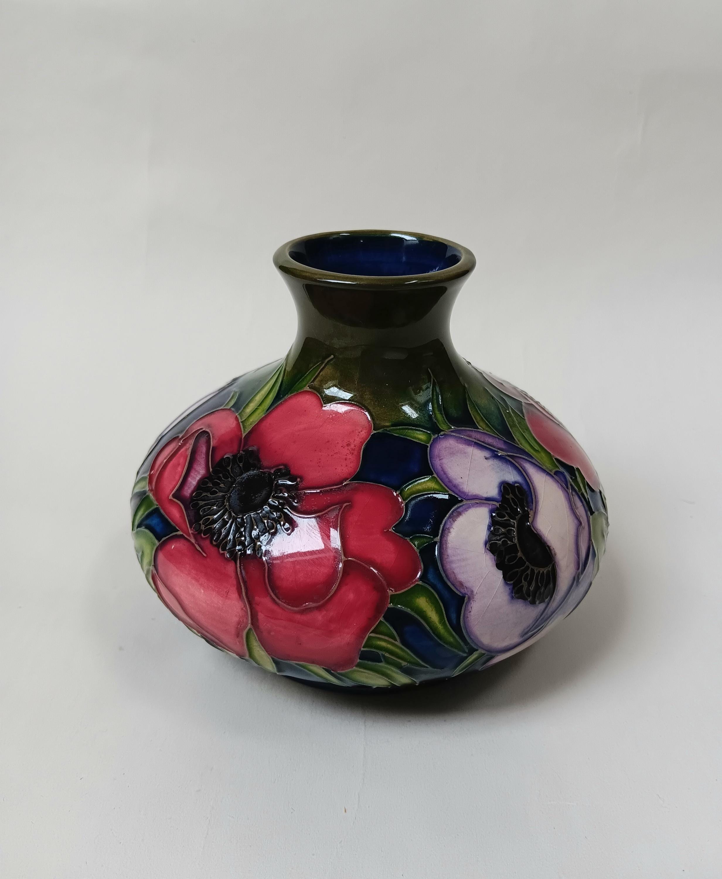 Moorcroft Anemone Tribute Vase - Etsy