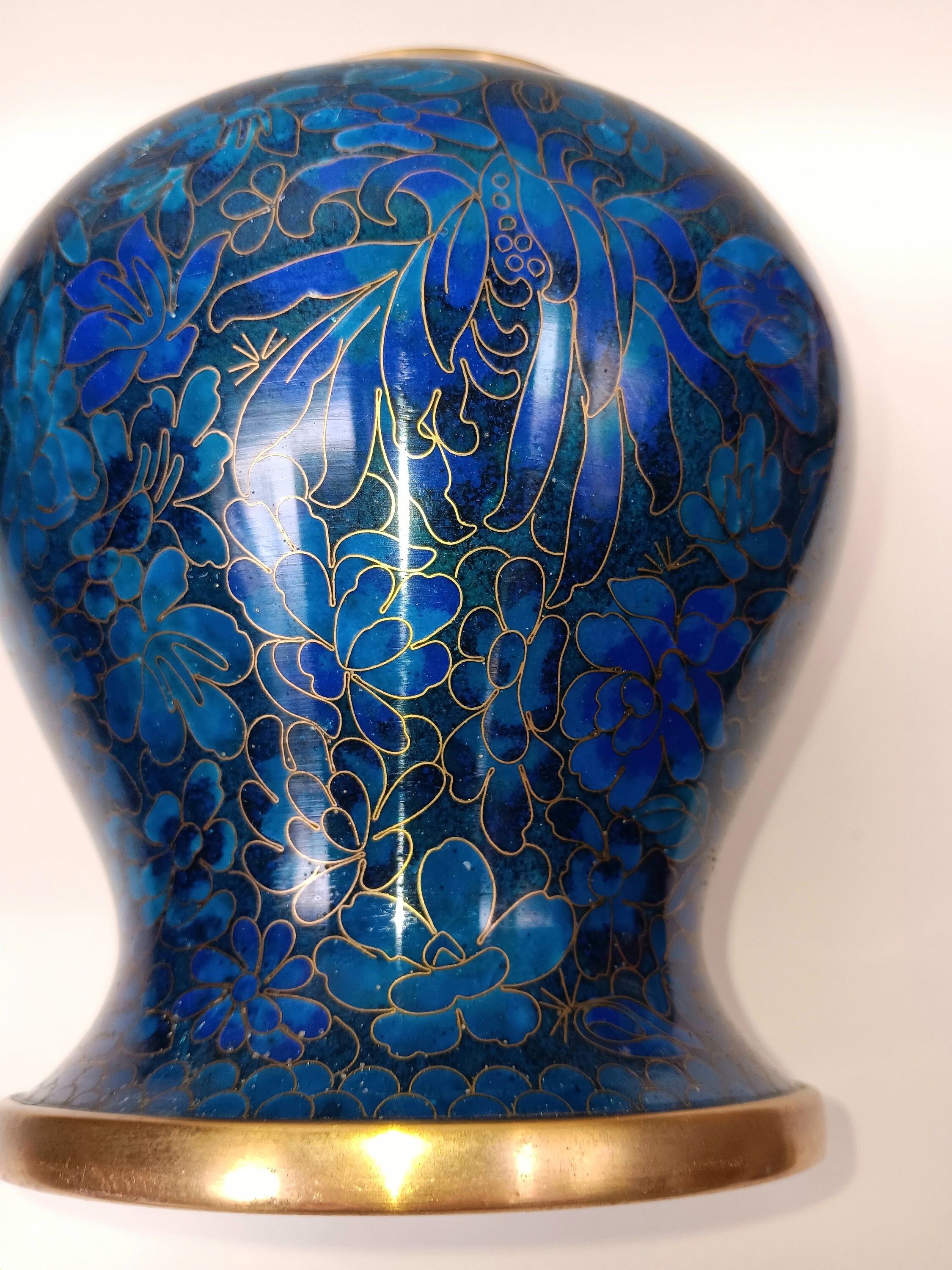 青い陶器の壺 金箔装飾 楽天市場】THE-SECRET-GARDEN シノワズリ クリスタル Blue