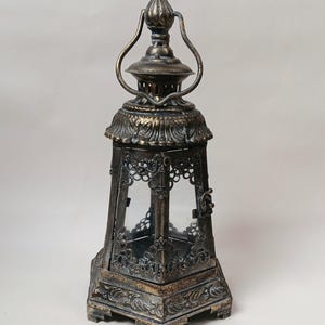 Filigree Silver Metal African Lantern
