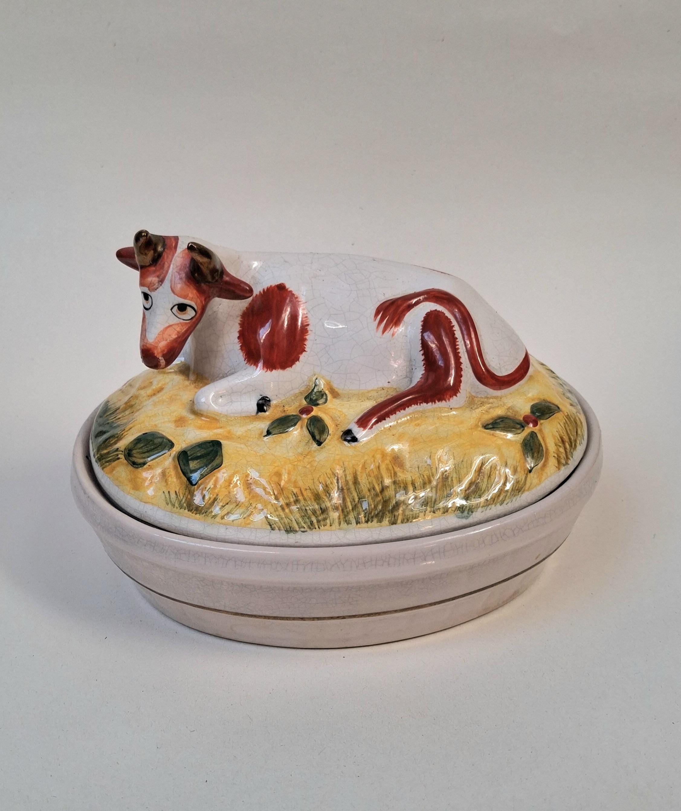 Antique butter dish - Etsy 日本