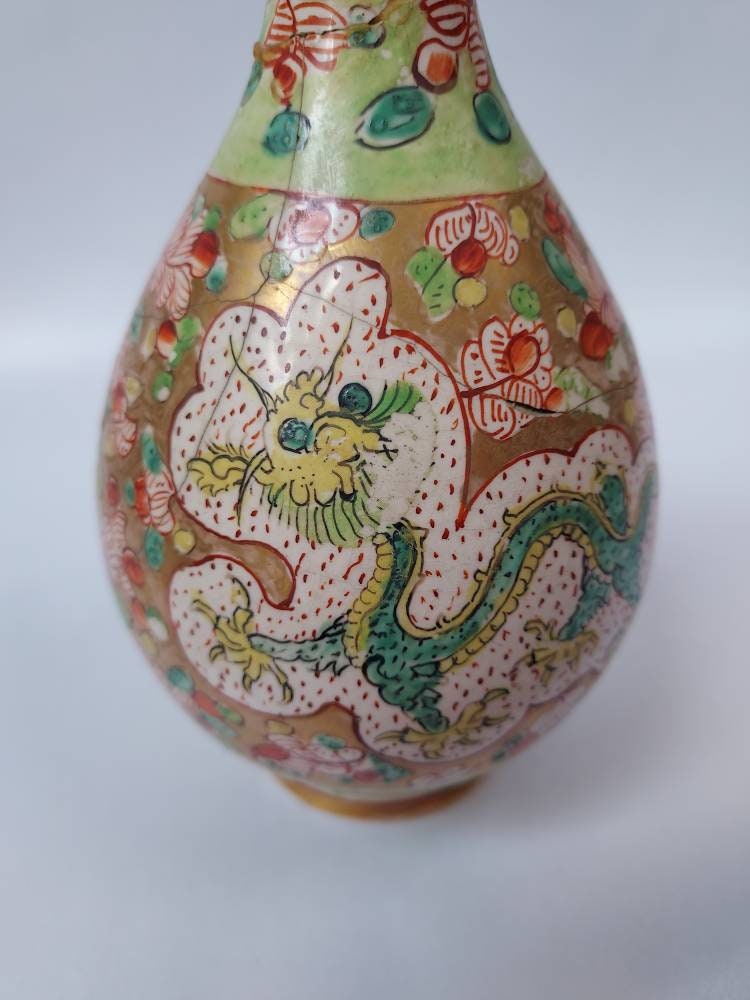 18世紀初頭の清朝時代の中国製アンティーク花瓶 - Etsy 日本