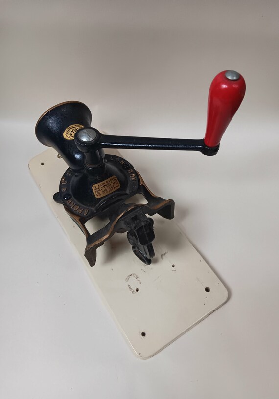 ANCIEN MOULIN À café anglais fonte noir EUR 69,00 - FR