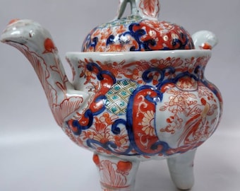 Japanese Koro Incense Bowl And Lid
