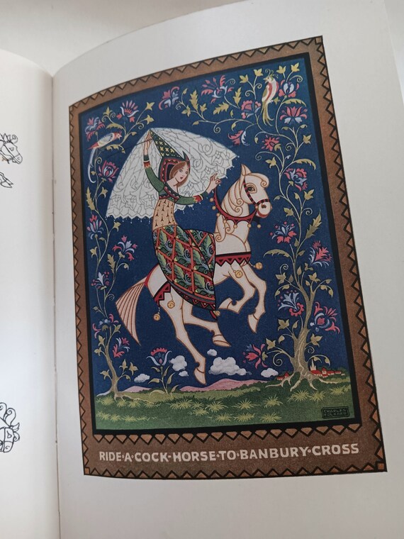 Antique the Land of Nursery Rhyme Hardback Book by Alice