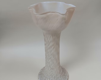 Antique Bohemian Kralik Art Nouveau Iridescent Glass Vase