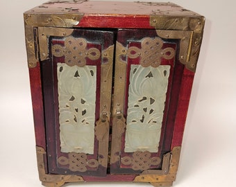 古代中国のアンティークの天然骨箱、純粋な手作り、絶妙な貴重な絵