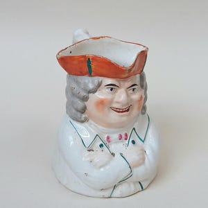 Staffordshire Shorter and Sons Ceramic Father Neptune Toby Jug