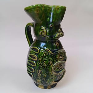 Hungarian Miska Hassar Ceramic Jug