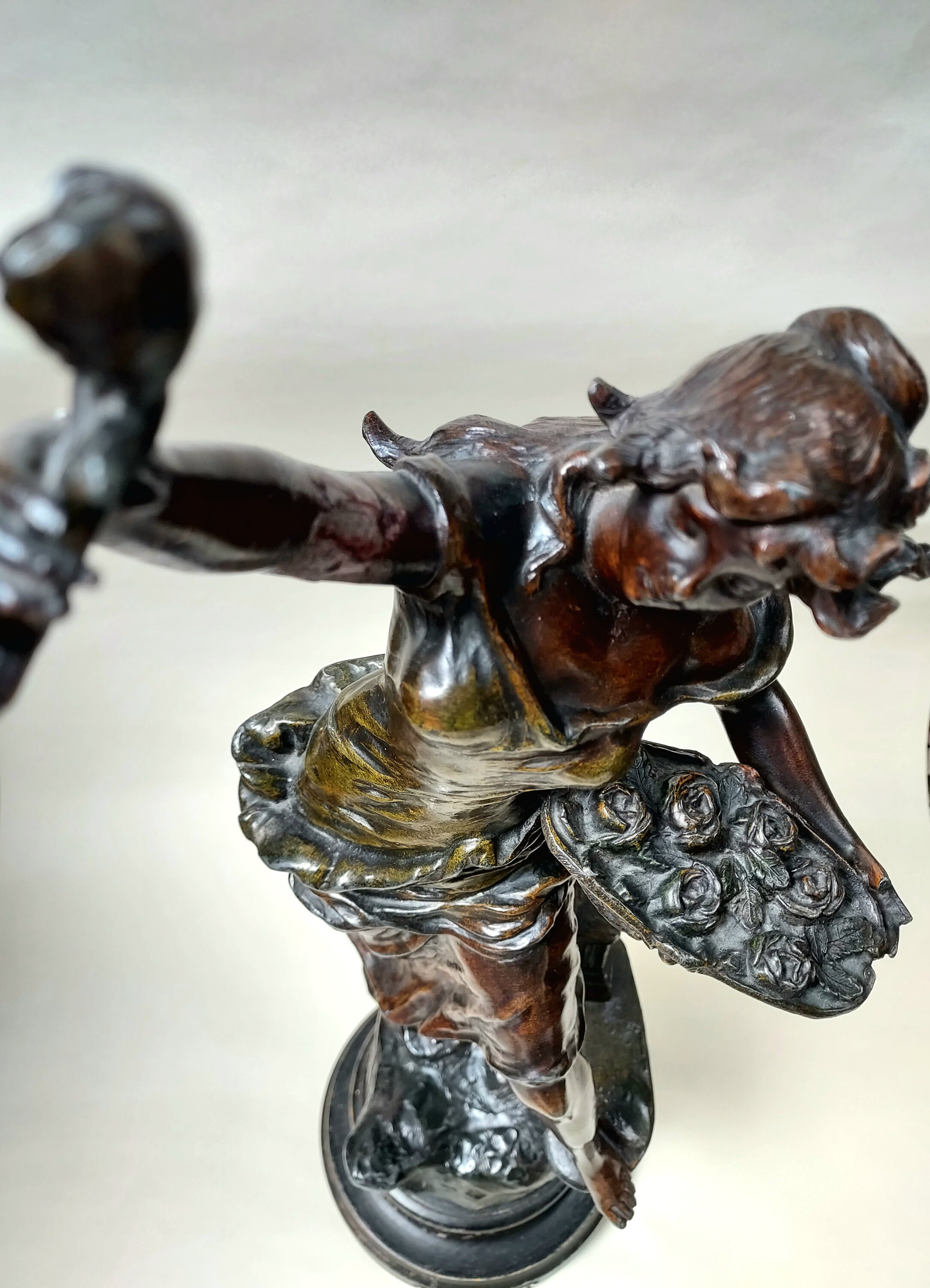 Geo Maxim Bronze Belle Epoque Sculpture of Dancing Girl - Etsy