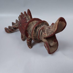 Mata Ortiz Style Mythical Ceramic Beast