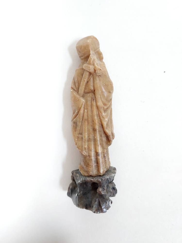 中国の四仙人の石鹸石彫刻 - Etsy 日本