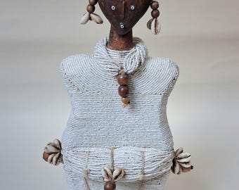 バミレケ族の木彫り像（カメルーン） - Etsy 日本