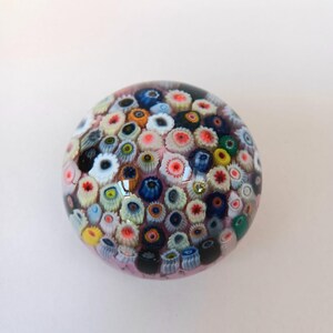 Fermacarte Millefiori in Vetro di Murano