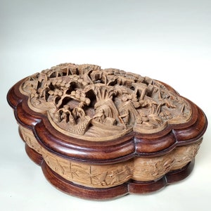 Chinese Qing Wood Box - Etsy 